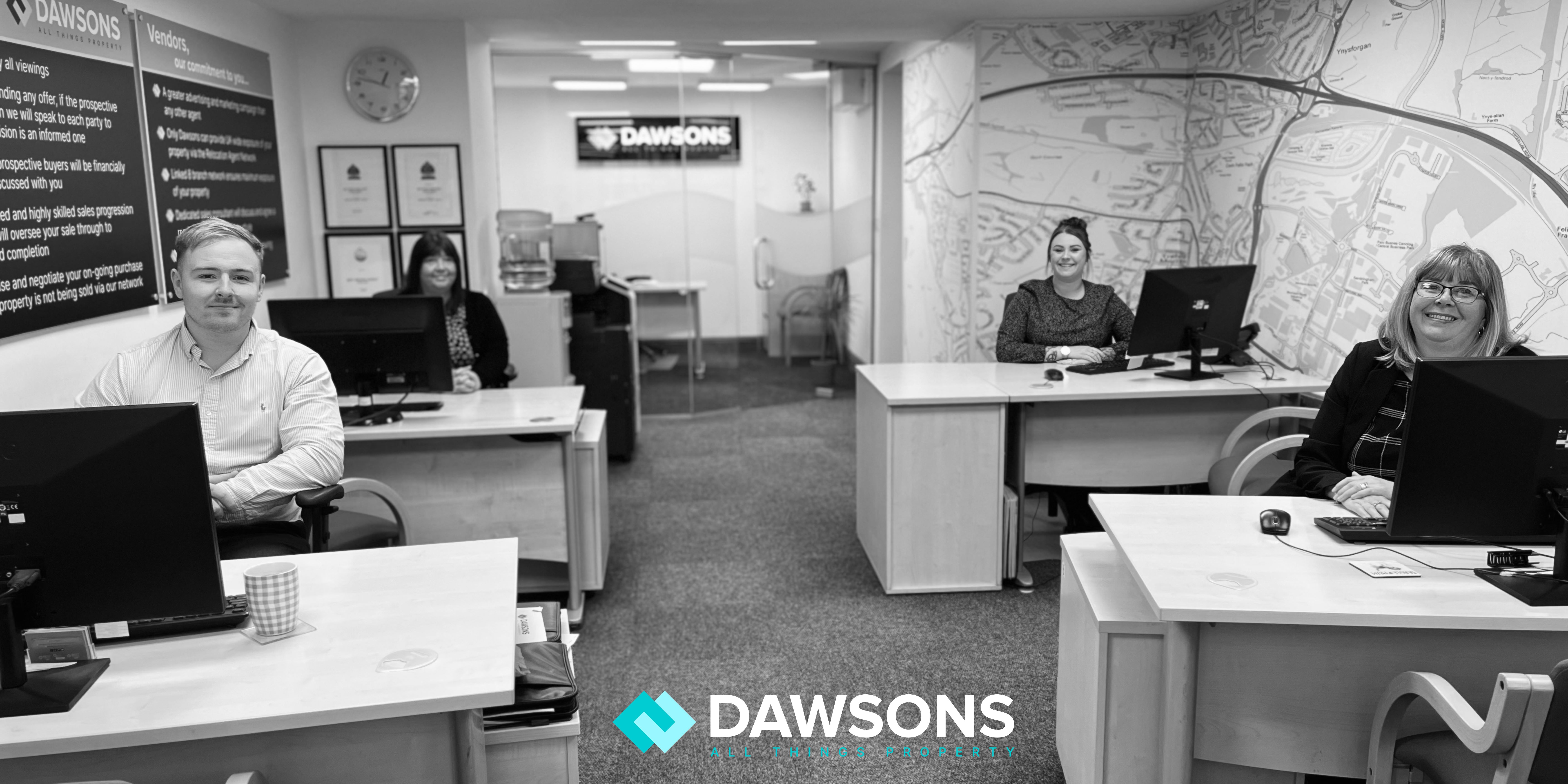 Front of Dawsons Morriston Sales branch