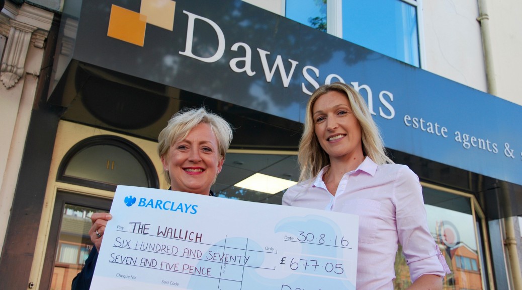 Dawsons Director of Residential Sales, Joanne Summerfield-Talbot with Zoe Westerman, Corporate Strategic Relationships Manager at The Wallich