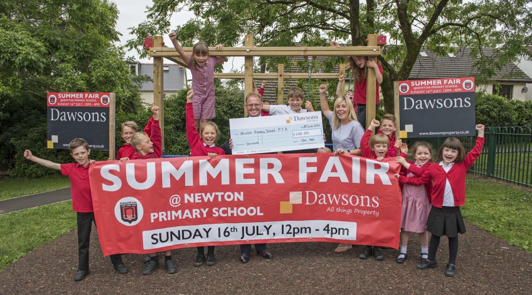 Dawsons Property sponsor Newton Primary Summer Fair