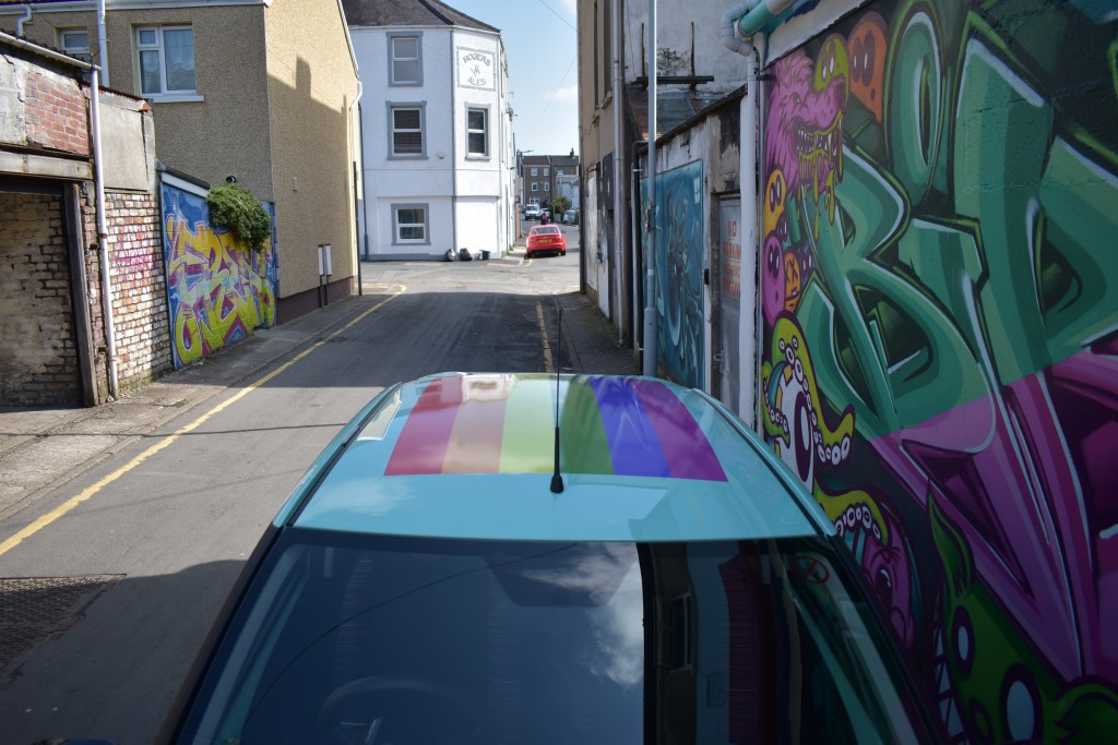 Dawsons PRIDE car for Swansea Pride 2019 