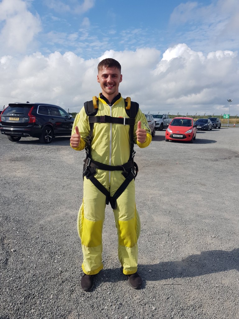 Joe Chiffi Dawsons Property Skydiving for Ty Olwen