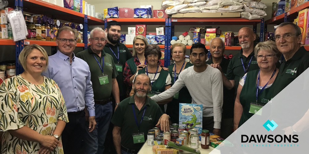Dawsons are supporting Local South Wales Food Banks