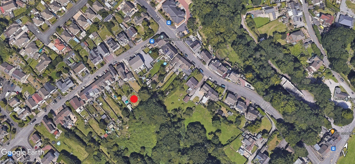 Building plot to rear of 1 Fairwood Road, Dunvant, Swansea. SA2 7UL