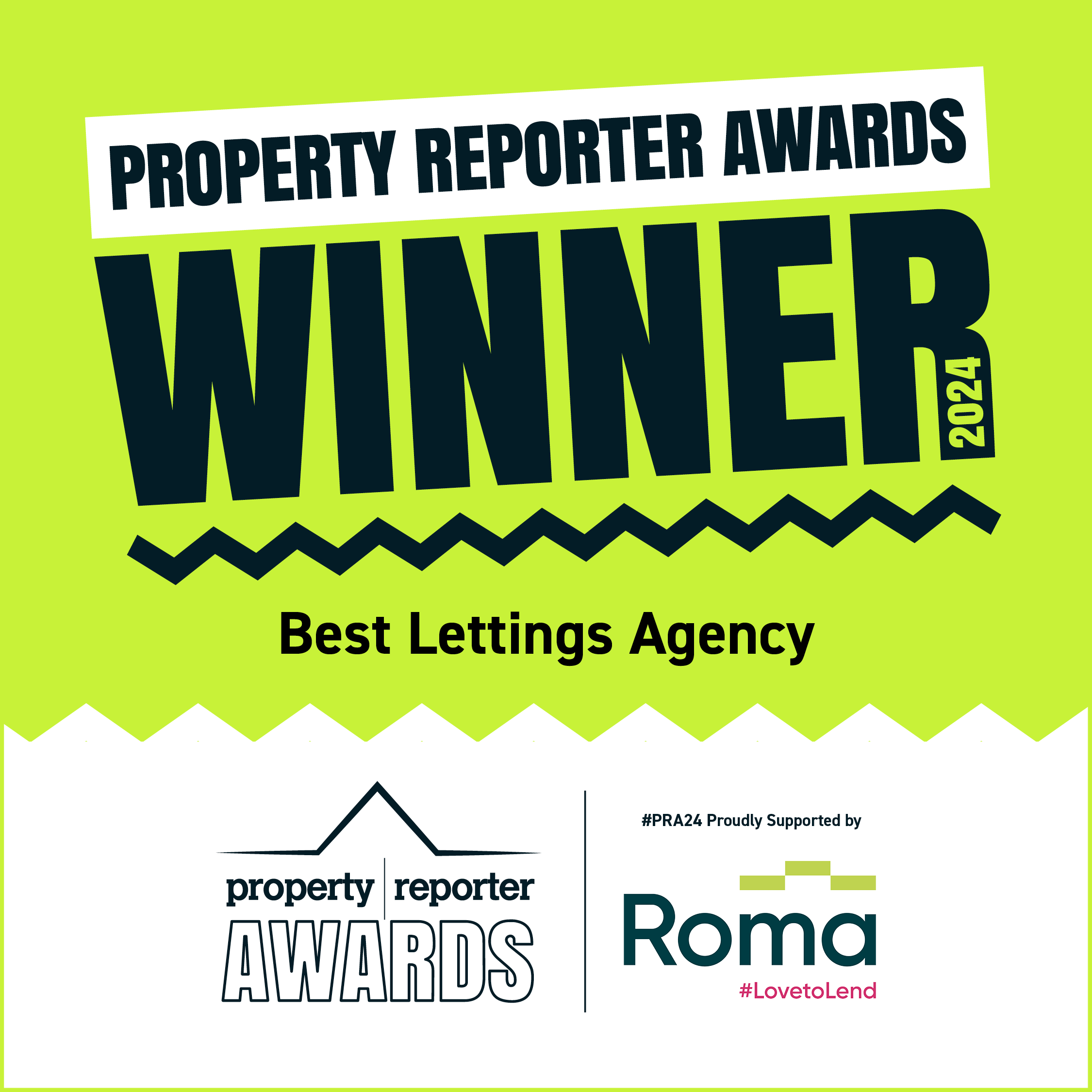Property Reporter Best Lettings Agency 2024   1080x1080