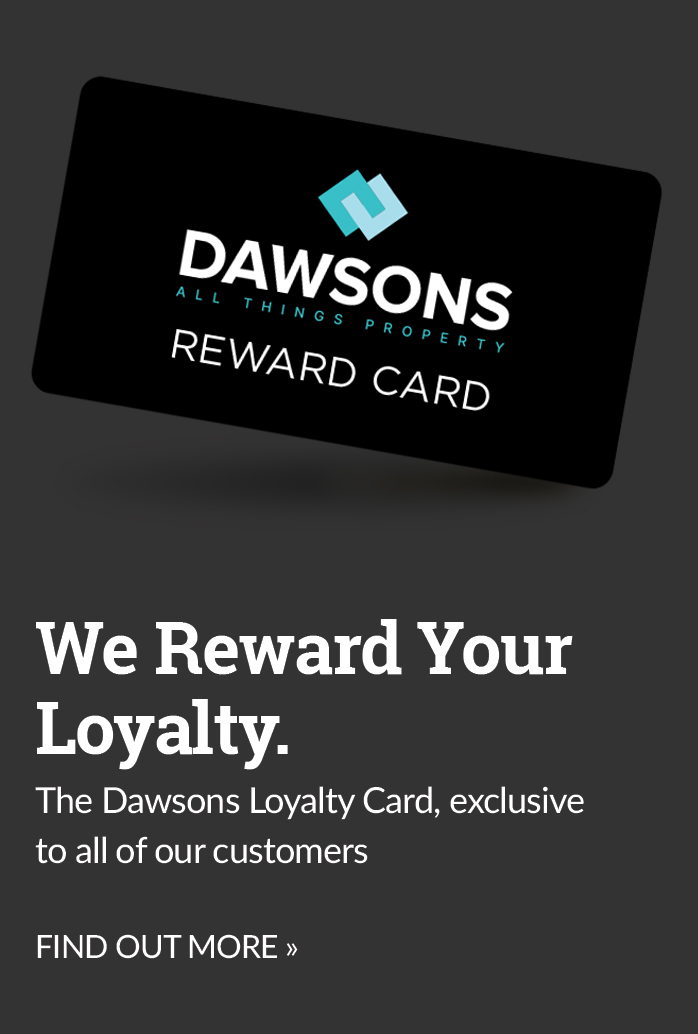 Dawsons reward card ad